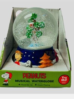 Peanuts Musical Snow waterGlobe